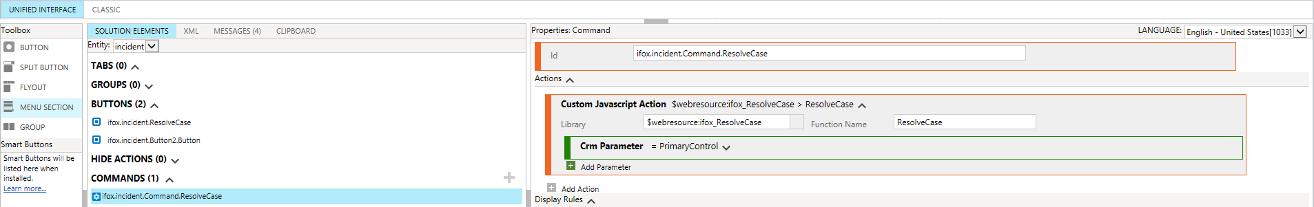 Command Configuration